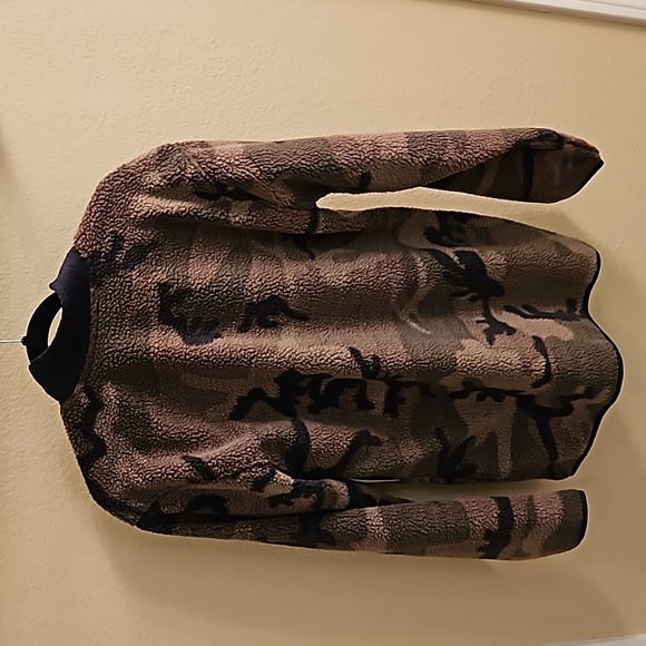 Men's Hurley Boulder Camo Burrito Zip Jacket Size Medium New - Picture 4 of 5